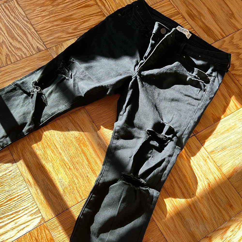 Abercrombie jeans.
